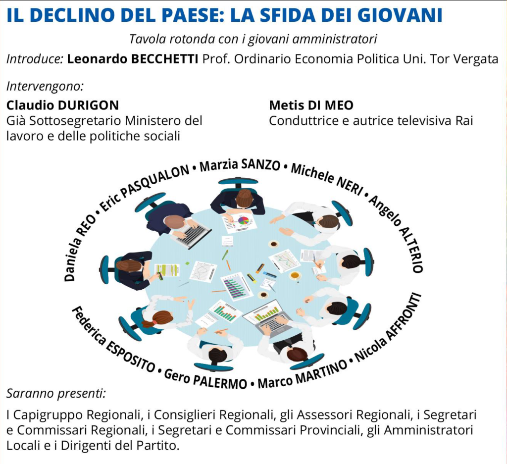 Tavola Rotonda Giovani Udc Italia